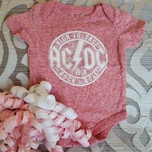 💞AC/DC Newborn Onesie💞
